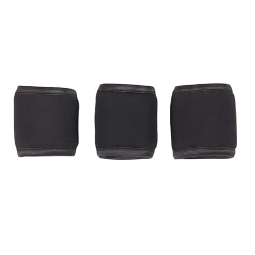 HYUOIND Kompatibel Mit BMW 3er E90 320i 2005–2012, Stoff, Schwarz, Aufkleber for Die Hintere Basis des Autos, Auto-Innenausstattung, 3 Stück HYUOIND Kompatibel Mit BMW 3er E90 320i 2005–2012, Stoff, Schwarz, Aufkleber for Die Hintere Basis des Autos, Auto-Innenausstattung, 3 Stück von HYUOIND