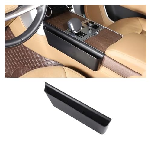 HYUOIND Kompatibel Mit Land Rover Range Rover Vogue 2023+ L460 ABS Schwarz Auto Mittelkonsole Seitliche Aufbewahrungsbox Handyablage Innenzubehör(Black-Left) von HYUOIND