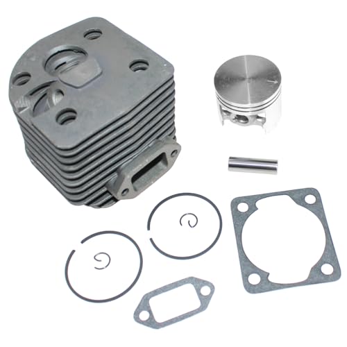 Ersatz For Nikasil Zylinder Kolben Kit 46mm for Stihl Clearing Saw FS360 FS360 FS410C FS420 FS420L FS500 FS550 FS550L 4116 020 1215 von HYUYRFJR