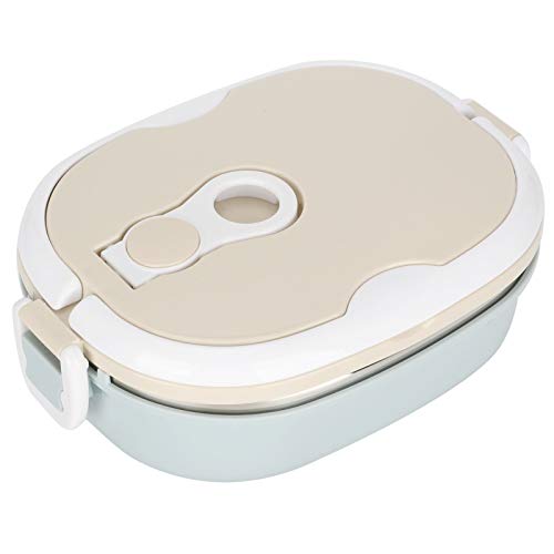 -Box-Kit, Auslaufsicherer 3-lagiger Lebensmittelbehälter, Lunchbox, Trag er, Isolierter Thermo-Lebensmittelbehälter aus Edelstahl Für Die Arbeit von Schülern Und Kindern(1 Layer) von HYWHUYANG