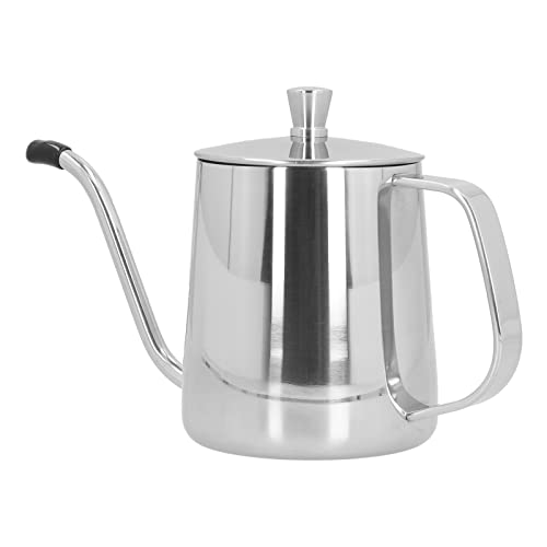 HYWHUYANG Gooseneck Pour Over Coffee Kettle, 350ml Stainless Steel Goose Neck Kettle, Long Spout Drip Coffee Pot von HYWHUYANG