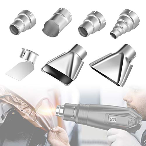 reduzierdüse 9mm 7-teiliges 35–40 Mm Heißluftpistolen-Düsen-Set, Edelstahl-Heißluftpistolen-Düsen-Set, Hitzebeständige Düsen, Zubehör-Ersatz Für Die Reparatur von Heißluft-Lötstationen reduzierdüse 9mm 7-teiliges 35–40 Mm Heißluftpistolen-Düsen-Set, Edelstahl-Heißluftpistolen-Düsen-Set, Hitzebeständige Düsen, Zubehör-Ersatz Für Die Reparatur von Heißluft-Lötstationen von HYWHUYANG