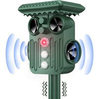 Solar-Katzenabwehr für den Außenbereich – LED-Blitz, wasserdicht, vertreibt Katzen, Hunde, Vögel, Mäuse, Schlangen Solar-Katzenabwehr für den Außenbereich – LED-Blitz, wasserdicht, vertreibt Katzen, Hunde, Vögel, Mäuse, Schlangen von HYY AR
