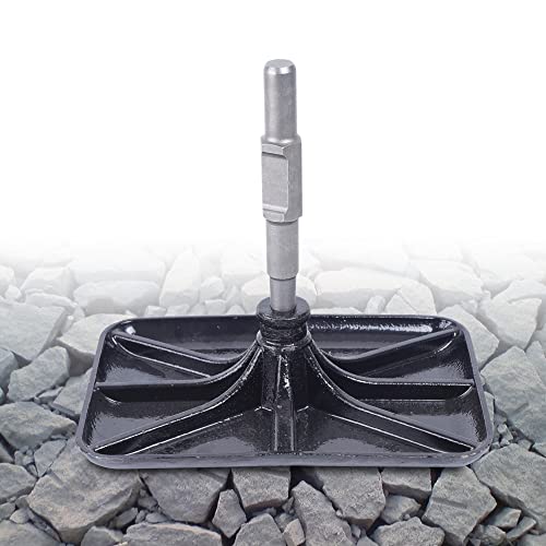 Jack Hammer Compactor Plate Tamper Rammer Plate 12.2x8.3 Manganstahl Material von HYYKJ-US