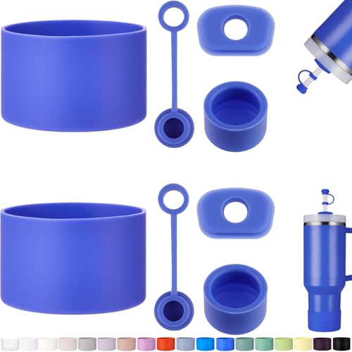HYZ 8-teiliges Zubehör für Stanley Becher, auslaufsicheres Silikon-Stopper-Set und Schutzmanschette, inklusive Strohhalm-Abdeckkappe für Stanley H2.0 567.0 g 850.5 g 1134.0 g Tumbler, Iris HYZ 8-teiliges Zubehör für Stanley Becher, auslaufsicheres Silikon-Stopper-Set und Schutzmanschette, inklusive Strohhalm-Abdeckkappe für Stanley H2.0 567.0 g 850.5 g 1134.0 g Tumbler, Iris von HYZ