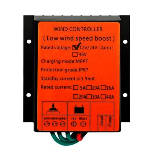 HYZHANHONG 48v, 3000W Windturbinen-Laderegler, MPPT-Windturbinen-Controller, 10A-40A IP67 wasserdichte Windturbine für Windturbine von HYZHANHONG