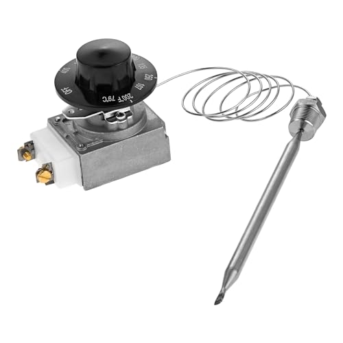 HZ-MONSTAR RX-2-24 Thermostat für Fritteuse, Minivolt Thermostatsteuerung für Fritteuse 3/8 Zoll Mpt Stuff Box Kompatibel mit ADCRAFT Teilen Passend für Gasfritteuse Adcraft Atosa 301030004 Robertshaw von HZ-MONSTAR