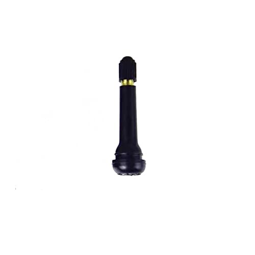 10 Stück TR412 413 414 415 418 Snap-in Auto Tubeless Reifenventil, Ventil, Gummi, Kupfer, Vakuum, Luftventil, kompatibel mit Auto Motorrad (Farbe: TR418) von HZADY