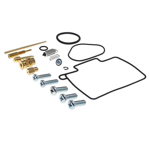 HZBHD Reparatursatz Motorrad-Vergaser-Reparatursatz, Schwimmnadelsitz-Dichtung Für Suzuki RM125 (2001–2006), Motorteil-Reparaturwerkzeug Ersatzvergaser von HZBHD