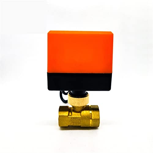 1/2 Quot; 3/4 Quot; 1 Zitat; 1-1/4 Quot; 1-1/2 Quot; 2 Zitat; Elektrischer Kugelhahn Messing Klimaanlage Fußbodenheizung Magnetventil Zweiwege AC220V DC24V DC12V 1St(12vdc,0.75 Inch) von HZDXWXOJ
