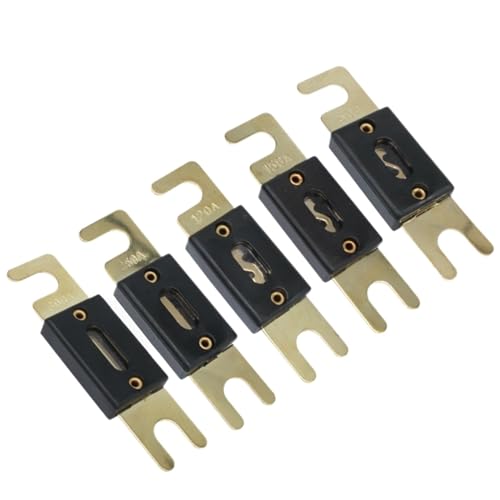 HZDXWXOJ 2PCS Kfz-Versicherungsplatte Gabel Bolzentyp PC-Schale Spirale Kfz-Versicherungssitz Optional 150A200A300A80A(Fuse Box 250A Fuse) von HZDXWXOJ
