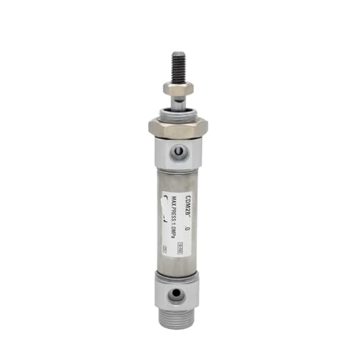 HZDXWXOJ CDM2B Bohrung, 25 mm Hub, 25–300 mm, SMC-Typ, integrierter Magnet, Mini-Zylinder, vertikal, doppeltwirkend, Einzelstange(225mm Stroke,CM2B25) von HZDXWXOJ