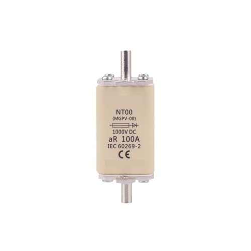 HZDXWXOJ Schnelle Sicherung Keramik Schnelle Sicherung DC Sicherung NTOO-1000VDC-100A Messer Kontaktieren Sicherung Sicherung core PV-00(DC1000V-125A-80) von HZDXWXOJ