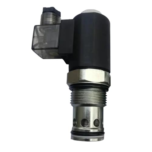 Hydraulikventil SV16-21 Gewindepatronen-Magnetventil DHF16-221 Normalerweise Ppen LSV-16-2NOP(Valve and coil 24V) von HZDXWXOJ