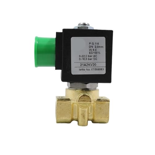 Magnetventil 21A2KV20 21A2KV25 AC220V 110V 24V DC24V 12V Magnetventil for Wasser Öl Gas auf Lager_DC24(In Stock-ac220v,21A2KV25(8W)) von HZDXWXOJ