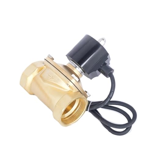 N/C 2-Wege-Elektromagnetventil, 12 V, 2 Zoll, 24 V AC, for Brunnen(Npt-12vdc,2A-50NBR) von HZDXWXOJ