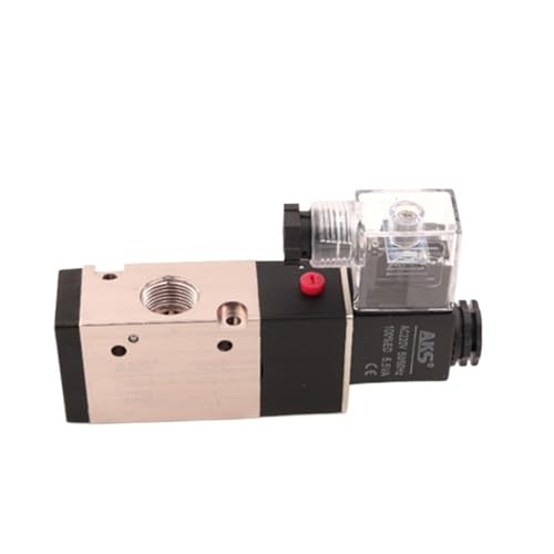 Pneumatisches elektrisches Magnetventil 3V310-08/10 3-Wege-2-Positionen-Gassteuerluft-Magnetventil DC/AC-Spule Volt-Schlauchanschlüsse(3v310-10,DC12V) von HZDXWXOJ