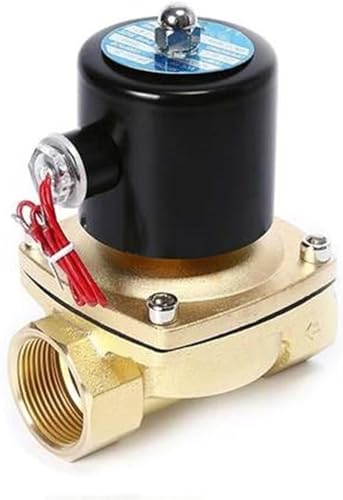 Ventil 1/4" 3/8" 1/2" 3/4" 1" Elektrisches Magnetventil DN8 DN10 DN15 DN20 DN25 N/C Pneumatisches Ventil for Wasser Öl Luft DC12V/dc24V/ac220V(220v,DN25) von HZDXWXOJ