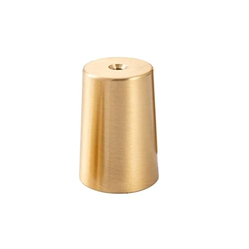 Möbelfüße, Messingfüße mit runder Ummantelung, gerade, konische Rückabdeckung, universeller Stil for Schlafsofa und Stuhl, Heimdekoration(30 * 80mm) von HZEPDVT