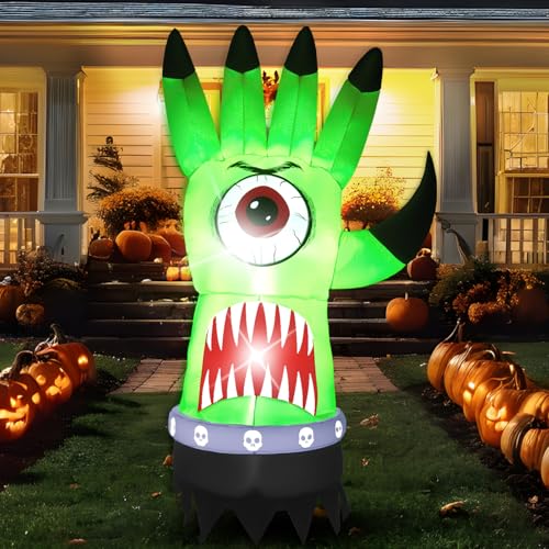 HZGDEJTG 2,4 m grüne Palme, Halloween-Dekoration für den Außenbereich, aufblasbare Dekoration, enthält LED-Lichter, geeignet für Rasenflächen, Gärten, Terrassen und Halloween-Partys HZGDEJTG 2,4 m grüne Palme, Halloween-Dekoration für den Außenbereich, aufblasbare Dekoration, enthält LED-Lichter, geeignet für Rasenflächen, Gärten, Terrassen und Halloween-Partys von HZGDEJTG