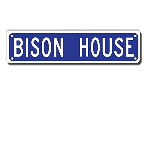 Metallschild Blechschild Bison House Lustige Metallschilder Vintage Schild Retro Blechschilder Aluminium Metallschild für Schlafzimmer Küche Garten Wand Bab Club Kaffee Hängeschild Heimdekoration 10,2 Metallschild Blechschild Bison House Lustige Metallschilder Vintage Schild Retro Blechschilder Aluminium Metallschild für Schlafzimmer Küche Garten Wand Bab Club Kaffee Hängeschild Heimdekoration 10,2 von HZHAOHE