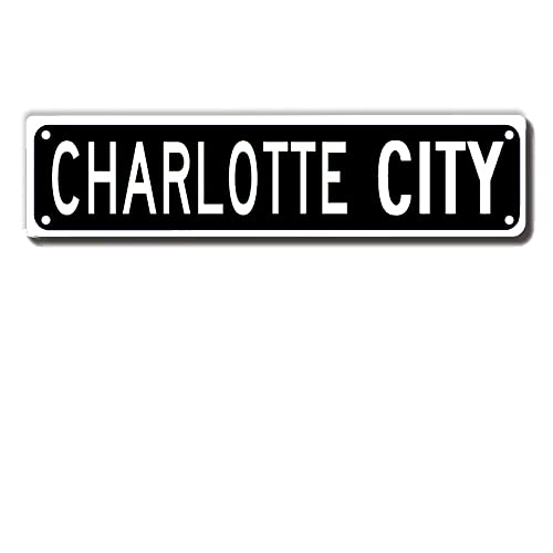 Metallschild Blechschild Charlotte City Lustige Metallschilder Vintage Schild Retro Blechschilder Aluminium Metallschild für Schlafzimmer Küche Garten Wand Bab Club Kaffee Hängeschild Heimdekoration Metallschild Blechschild Charlotte City Lustige Metallschilder Vintage Schild Retro Blechschilder Aluminium Metallschild für Schlafzimmer Küche Garten Wand Bab Club Kaffee Hängeschild Heimdekoration von HZHAOHE