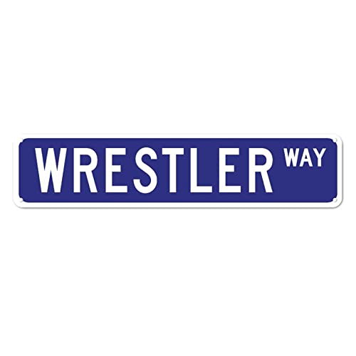 Metallschild Blechschild Wrestler Way Lustige Metallschilder Vintage Schild Retro Blechschilder Aluminium Metallschild für Schlafzimmer Küche Garten Wand Bab Club Kaffee Hängeschild Heimdekoration Metallschild Blechschild Wrestler Way Lustige Metallschilder Vintage Schild Retro Blechschilder Aluminium Metallschild für Schlafzimmer Küche Garten Wand Bab Club Kaffee Hängeschild Heimdekoration von HZHAOHE