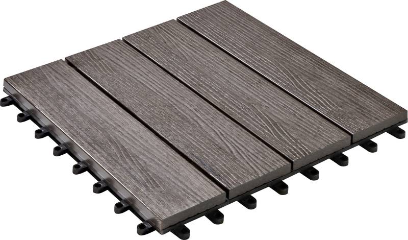 WPC-Fliese bicolor 30x30cm, 6er-Pack WPC-Fliese bicolor 30x30cm, 6er-Pack von HZL