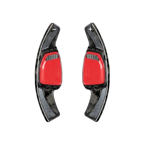 HZLGL 2 Stück Auto Lenkräder Schaltwippen für RS4 RS5 RS6 2020 2021 2022 2023 RS3 2022 2023, Paddle Shift Lenkradverlängerung Paddel Schalthebel Schaltwippenverlängerung,C von HZLGL