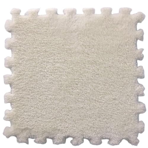 30 * 30 cm weiche Matte Krabbelteppich Teppich, Eva-Schaum Boden Puzzle Pad Teppich geeignet for Zuhause, Hotel, Schlafzimmer 10pc(Beige) von HZLXF1