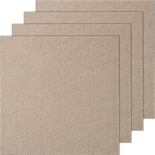 HZLXF1 10 Stück Selbstklebende Teppichfliesen, selbstklebend, weich gepolstert, einfache DIY-Installation for Schlafzimmer, Wohnzimmer, drinnen und draußen von HZLXF1