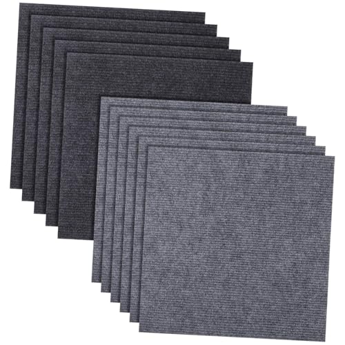 HZLXF1 12Pcs Selbstklebende rutschfeste Teppichfliesen Heim- Und Bürokleidung for Kreative Innen von HZLXF1