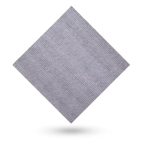 HZLXF1 15 Stück Selbstklebende Bodenfliesen im Teppichstil, rutschfeste Teppichfliesen, Bodenmatten for Aufkleben for Büro, Wohnzimmer, Schlafzimmer(Gray) von HZLXF1