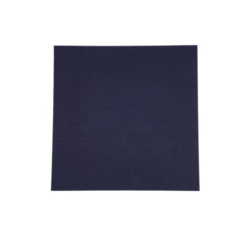 HZLXF1 15-teiliges Anti-Rutsch-Teppichfliesen-Set, schalldichte Bodenmatte aus Polyesterfaser, leicht zuschneidbar for das HomeOffice(Navy Blue) von HZLXF1