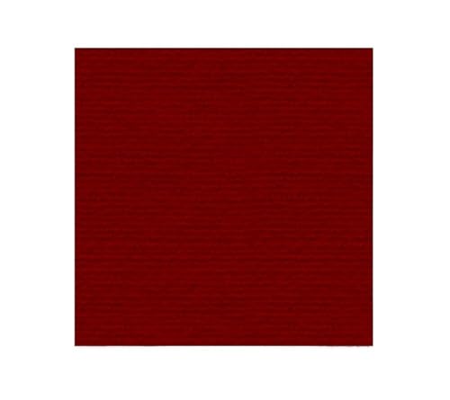 HZLXF1 20 stücke Selbst-Adhesive Teppich Quadrat 30 * 30cm Peel Und Stick Abnehmbare Aufkleber for DIY Heimtextilien Boden Fliesen Flur(Dark Red) von HZLXF1