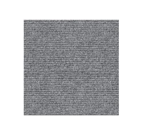 HZLXF1 20 stücke Selbst-Adhesive Teppich Quadrat 30 * 30cm Peel Und Stick Abnehmbare Aufkleber for DIY Heimtextilien Boden Fliesen Flur(Light Gray) von HZLXF1