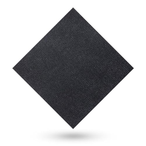 HZLXF1 20er-Pack Teppichfliesen, Selbstklebende Teppichbodenfliesen, Teppichquadrate for Wohnzimmermatten(Black) von HZLXF1