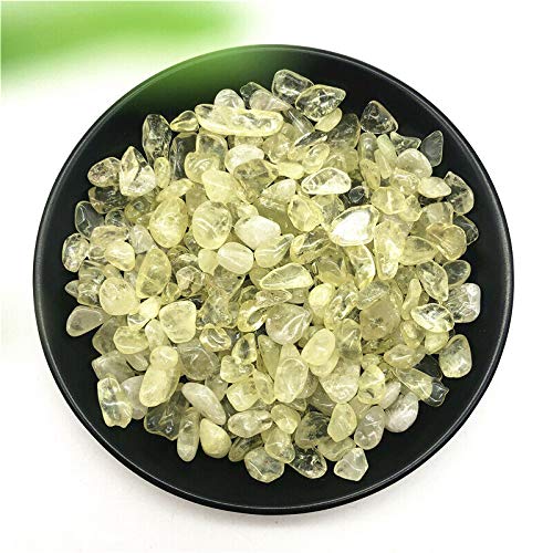 HZLXF1 50 g natürlicher Citrin-Kies-Gelb-Quarz-Kristallstein, geeignet for Aquariendekoration, Naturstein (Size : 10-20mm) von HZLXF1