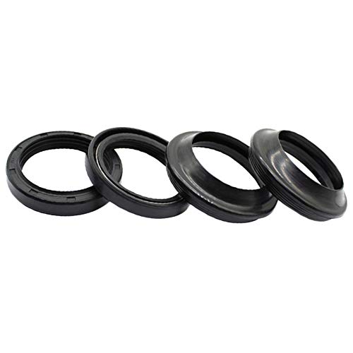 HZLXF1 Motorrad Vorderer Gabel Dämpfer Öl Dämpfer Öl Dämpfer, Yamaha XJ650 XJ 650 Turbo SECA XJ900 XJ 900 XS1100 XJ900 XV920R 37mmx49mmx8mm / 11mm (Color : Oil and Dust Seal) von HZLXF1