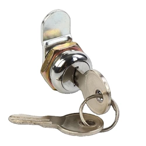 Elektrische Hardware Zylinder Verteilerschrank Mailbox CAM Lock 1Pcs(19x10 differnt key) von HZRDAYJA