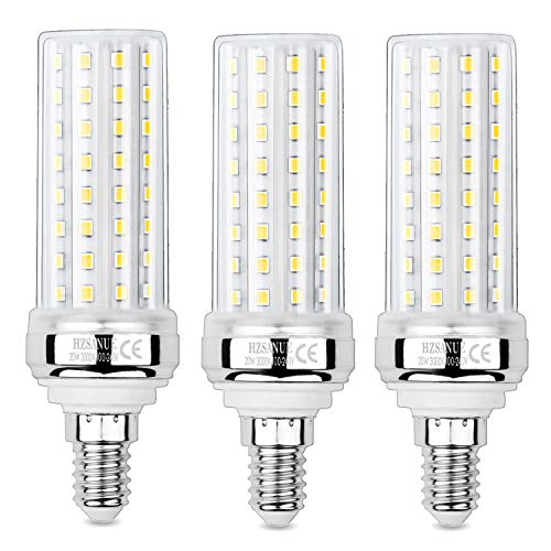 HZSANUE LED Lampen 20W, 150W Glühlampenäquivalent, 2300lm, 3000K Warmweiß, E14 Kleine Edison Schraube, 3 Stück von HZSANUE