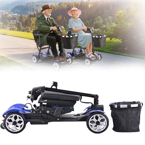 HZWJD Rollatoren Für Senioren,Elektroroller,Zusammenklappbarer Mobilitätsroller,Rollator Mit Sitz,Sport-Mobilitätsroller,Für Ältere Menschen Mit Behinderung Blue HZWJD Rollatoren Für Senioren,Elektroroller,Zusammenklappbarer Mobilitätsroller,Rollator Mit Sitz,Sport-Mobilitätsroller,Für Ältere Menschen Mit Behinderung Blue von HZWJD