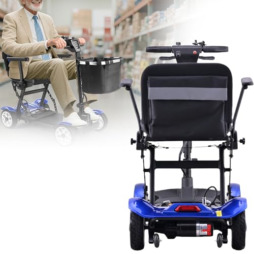 Tragbarer Mobilitätsroller,Zusammenklappbarer Elektrischer Mobilitätsroller,4-Rad-Reise Mobilitätsroller,Mobilitätsroller Für Ältere Menschen Mit Behinderung 20Ah Tragbarer Mobilitätsroller,Zusammenklappbarer Elektrischer Mobilitätsroller,4-Rad-Reise Mobilitätsroller,Mobilitätsroller Für Ältere Menschen Mit Behinderung 20Ah von HZWJD