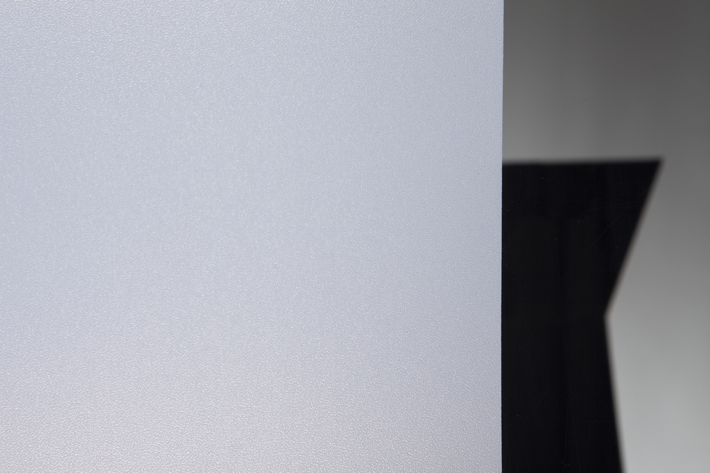 Statische Fensterfolie Frost White in 45cm Breite Milchglasfolie (Meterware) von HaGa®/HaGa-Welt