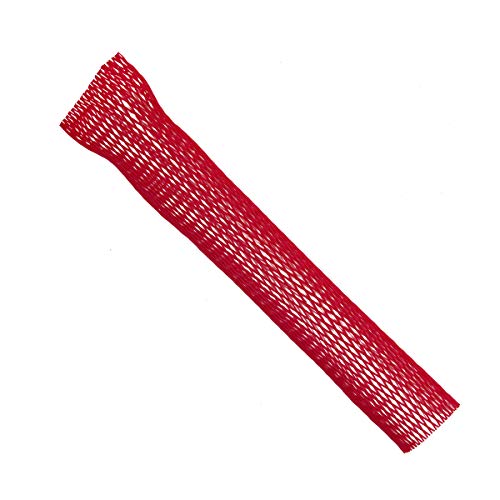 HaGa® 1 m Verpackungsnetz Netzschlauch Schutznetz Ø 50-100 mm rot | Oberflächenschutznetz | Netzbeutel | wiederverwendbar | Meterware von HaGa
