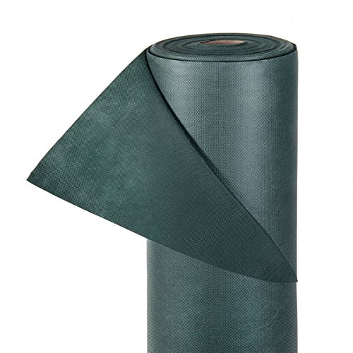 HaGa® Dekovlies Dekostoff Tischdecke Tischdeko 1,6m Br. dunkelgrün (Meterware) von HaGa