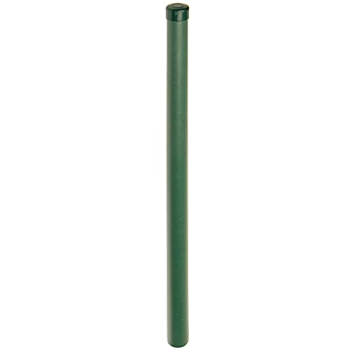 HaGa® Kunststoffpfahl 1 Stück inkl. Abdeckkappe - Zaunpfahl 3,8cm Stärke x 150cm Höhe - Pfahl glasfaserverstärktes und recyceltes PET von HaGa