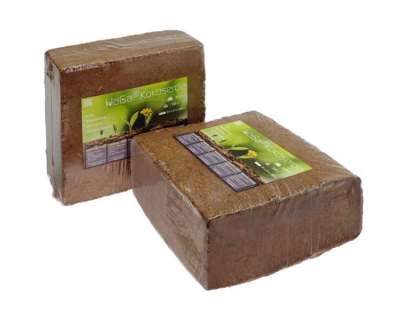 HaGa Bio-Erde Kokoserde Cannabis Aufzuchterde 2 x 58 Liter Cannabiserde Blumenerde, (2-St) von HaGa