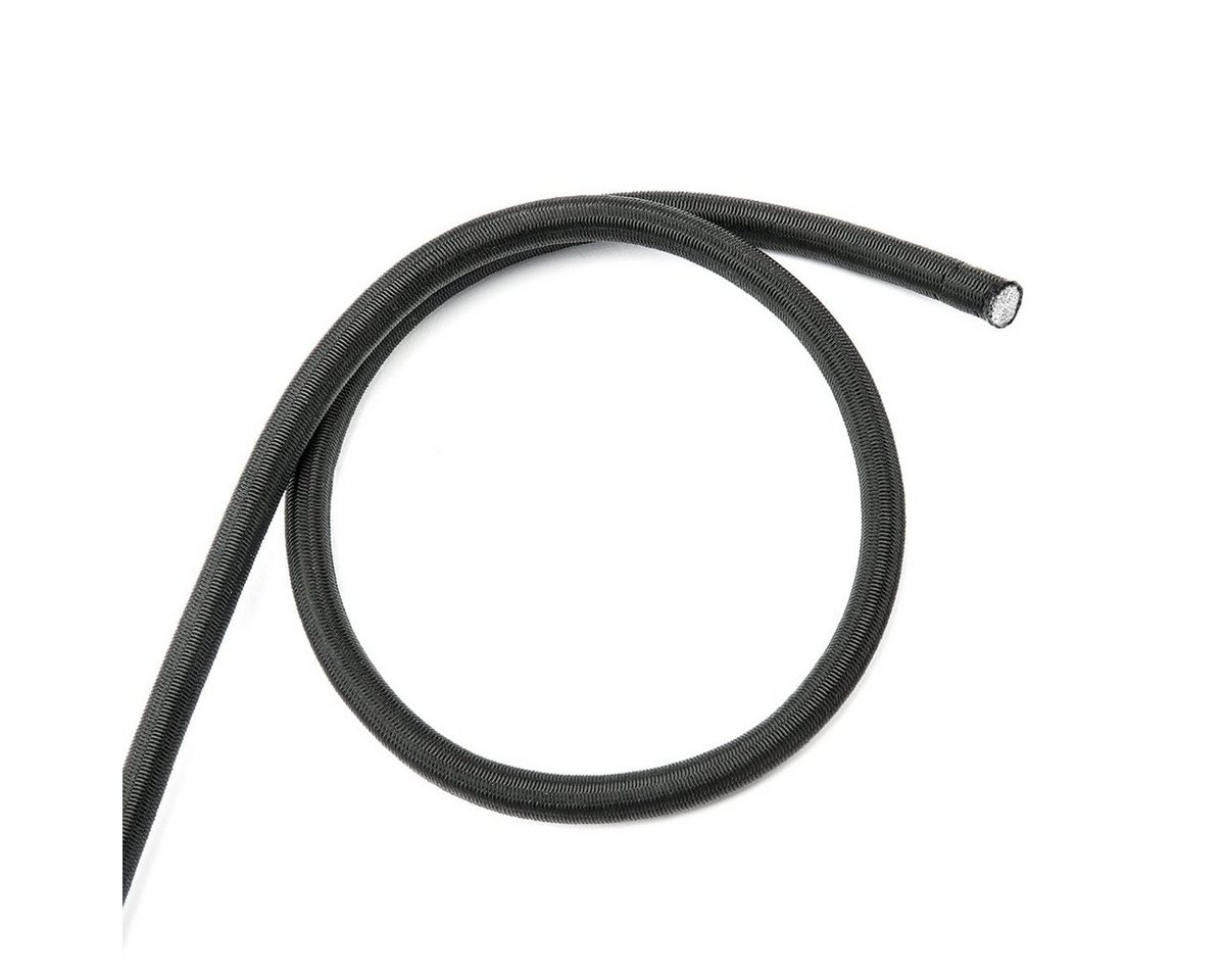 HaGa Expanderseil 8mm Seil in schwarz Gummiseil (Meterware) Seil von HaGa