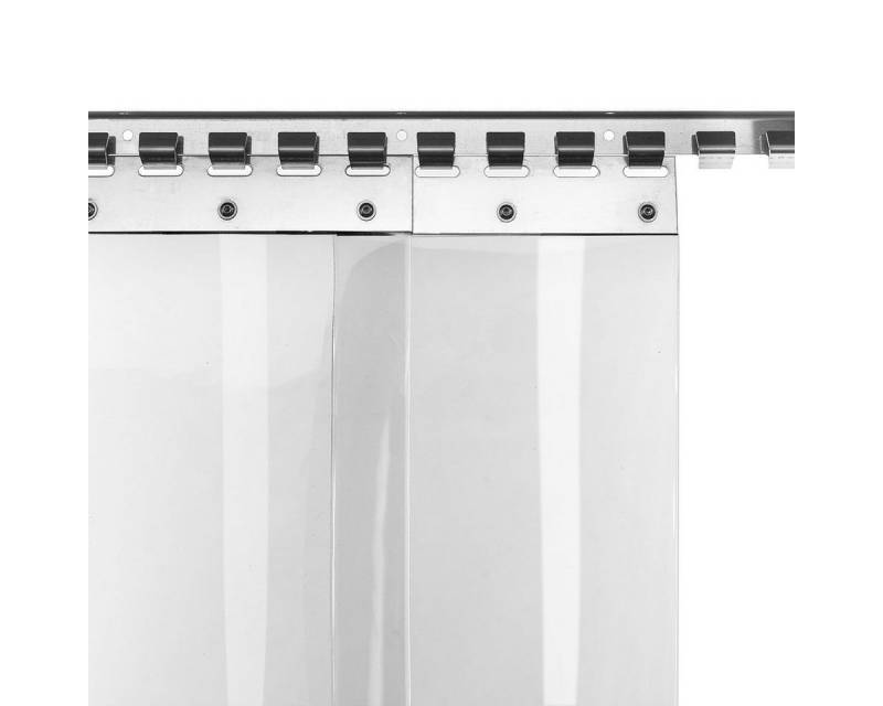 HaGa Lamellenvorhang nach Maß PVC-Lamellenvorhang 30cm br 1,0m Br. 1,50m H., PVC-Streifenvorhang lebensmittelecht, kältefest, transparent HaGa Lamellenvorhang nach Maß PVC-Lamellenvorhang 30cm br 1,0m Br. 1,50m H., PVC-Streifenvorhang lebensmittelecht, kältefest, transparent von HaGa